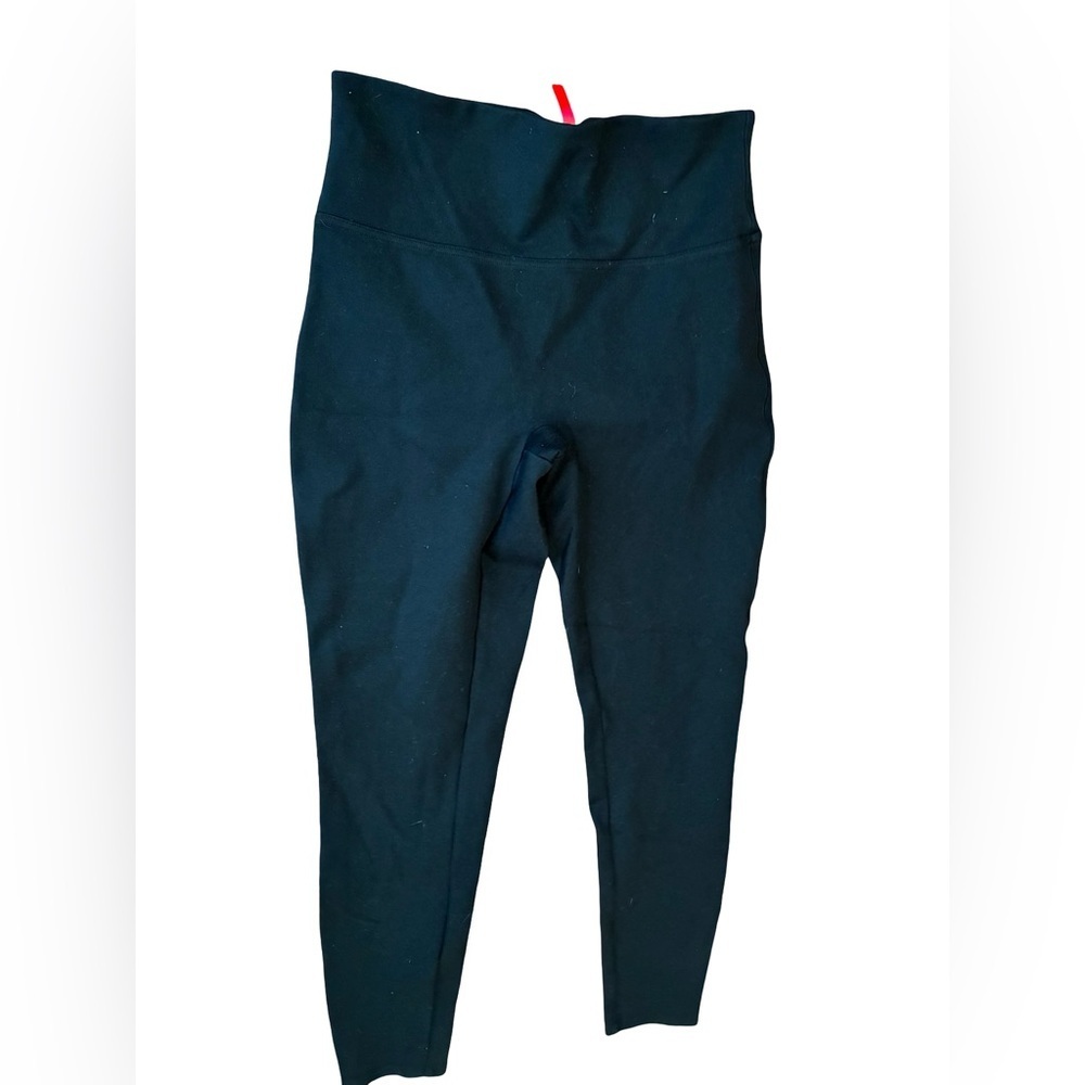 Spanx Black High-Waisted Cropped Leggings size Medium